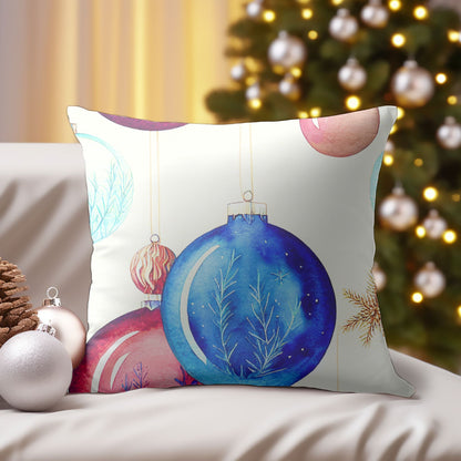 Christmas Ornaments Throw Cushion | Homeezone