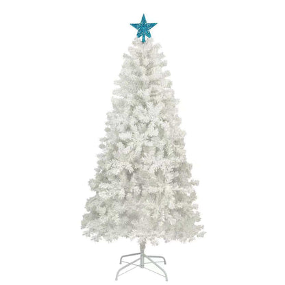 6ft Artificial Christmas Tree with 300 LED Lights and 600 Bendable